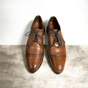 Allen Edmonds Brown Leather Oxfords